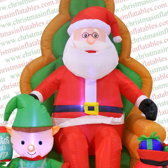 1 8m Photos With Santa Helper Elf Christmas Inflatable Airfigs