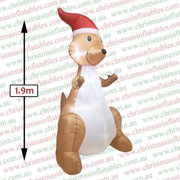 Aussie Bundle Deluxe 1.5m Koala and 1.8m Kangaroo and 1.6m BBQ Santa - Image 6