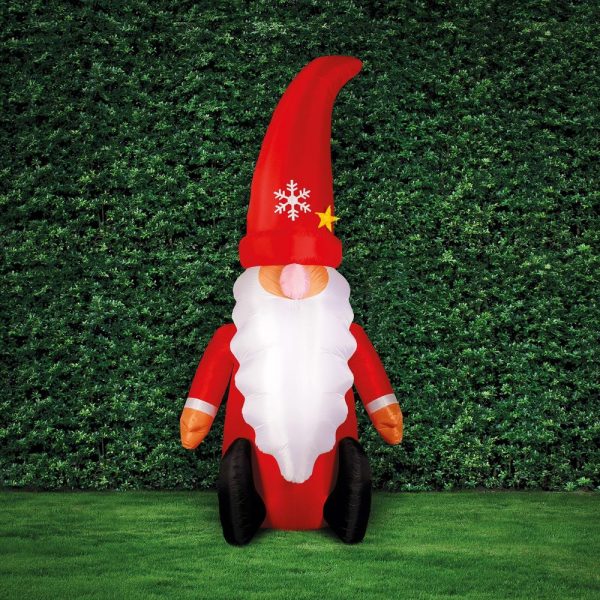 4m Christmas Gnome Inflatable - Image 3