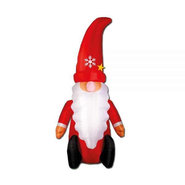 4m Christmas Gnome Inflatable - Image 4