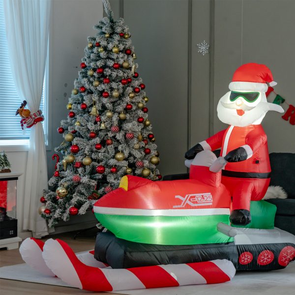 1.5m Santa Rides the Bobsled - Image 3