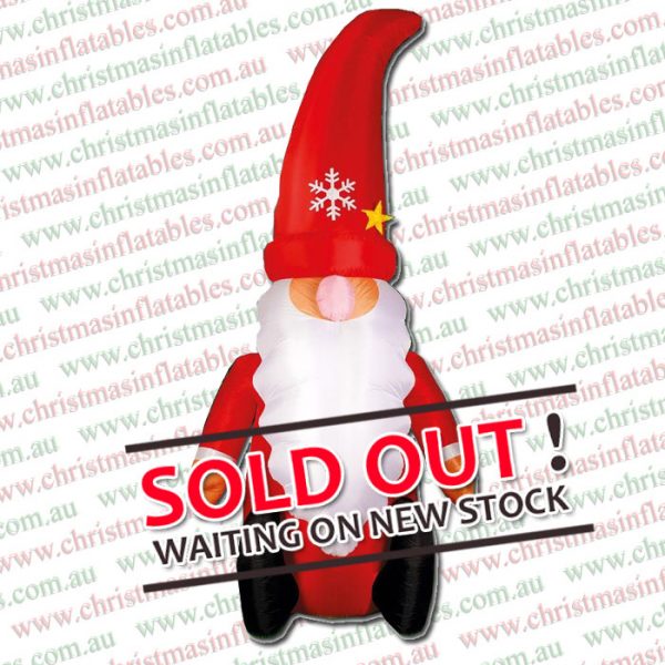 4m Christmas Gnome Inflatable