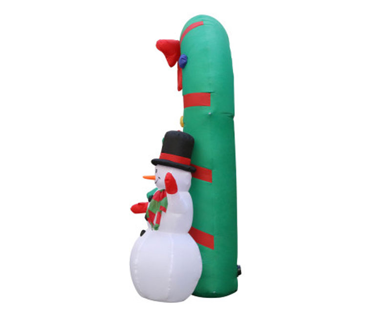2.8M Giant Santa Snowman Archway - Image 3