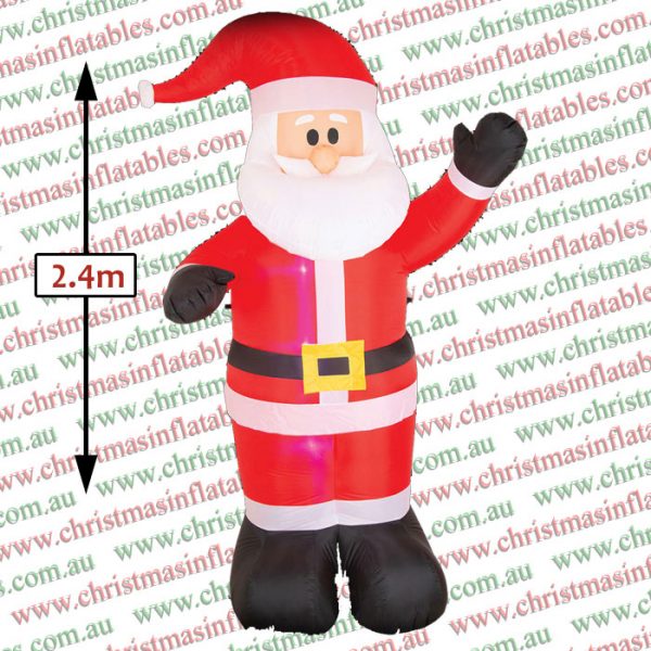 2.4m Santa Claus Christmas Inflatable - Image 2