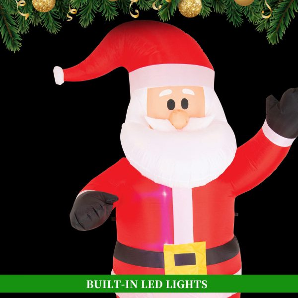 2.4m Santa Claus Christmas Inflatable - Image 4