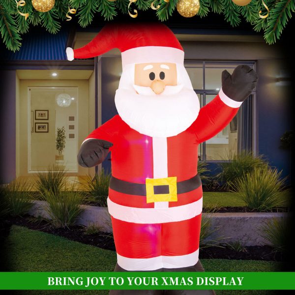 2.4m Santa Claus Christmas Inflatable - Image 5