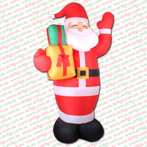 2.4m Santa with Gifts Christmas Inflatable