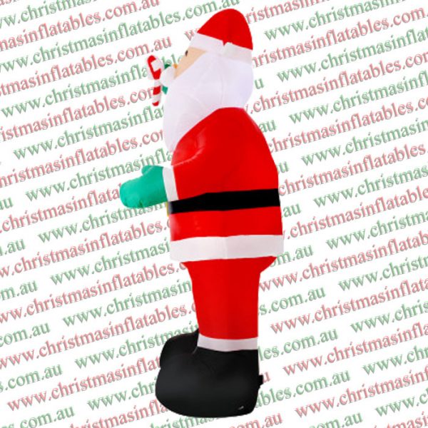 3m Santa Jingle Jollys Christmas Inflatable - Image 4