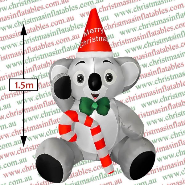 Aussie Bundle Deluxe 1.5m Koala and 1.8m Kangaroo and 1.6m BBQ Santa - Image 4