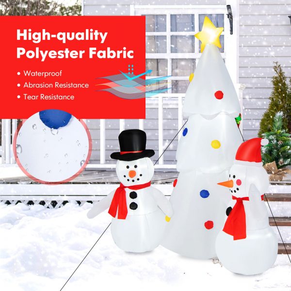 1.8m Snowman Family Tree Christmas Inflatable - Image 8