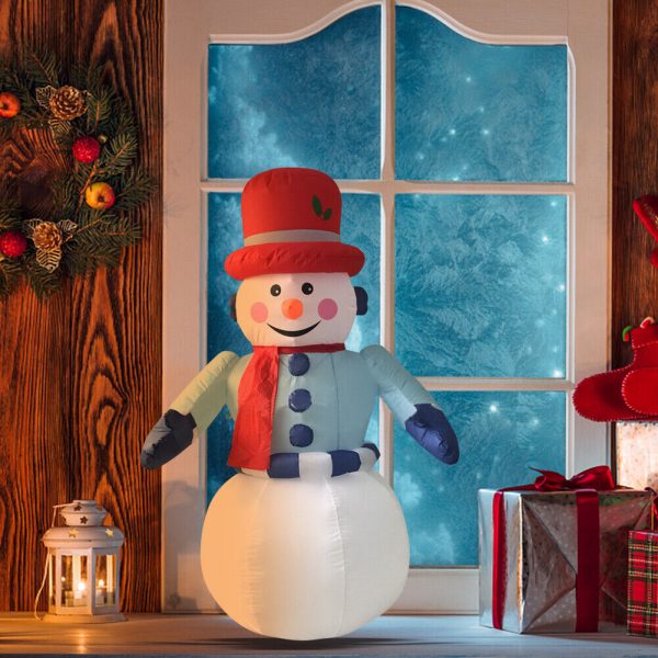 2.4m Christmas Snowman Inflatable - Image 7