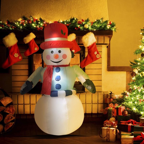 2.4m Christmas Snowman Inflatable - Image 8