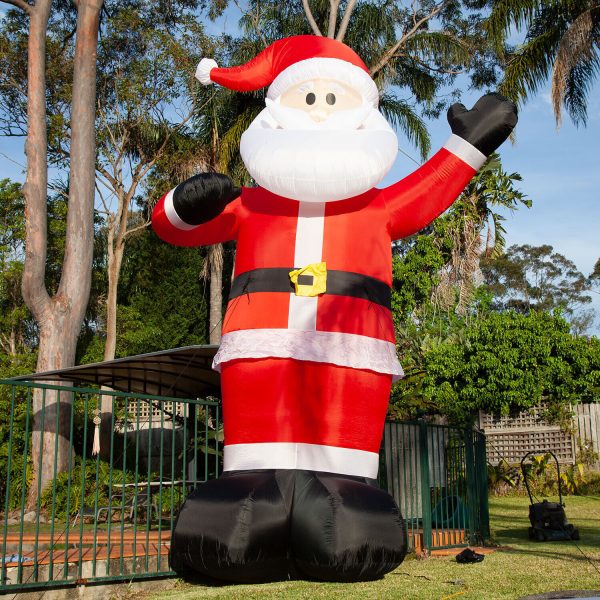 5M Tall Santa Claus Christmas Inflatable - Image 3