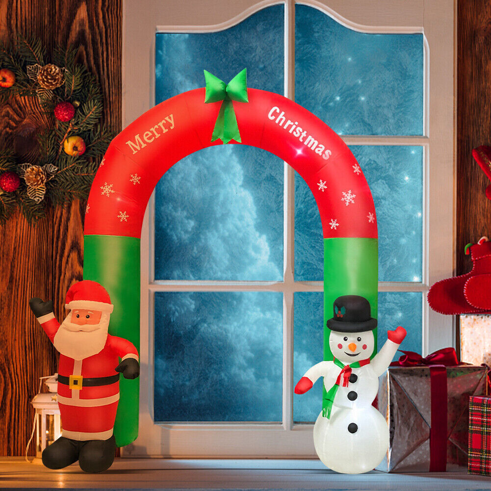 2.4m Merry Christmas Archway Inflatable - Image 2
