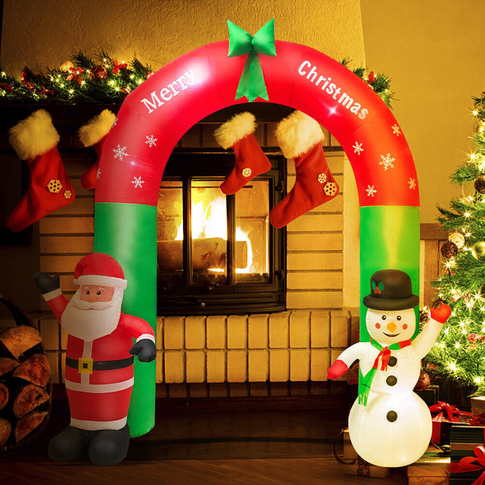 2.4m Merry Christmas Archway Inflatable - Image 3