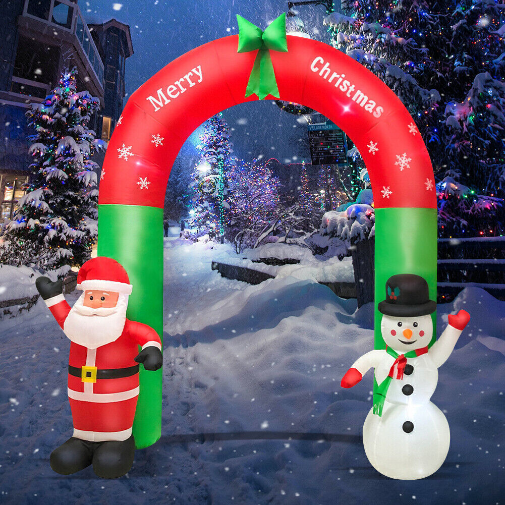 2.4m Merry Christmas Archway Inflatable - Image 4