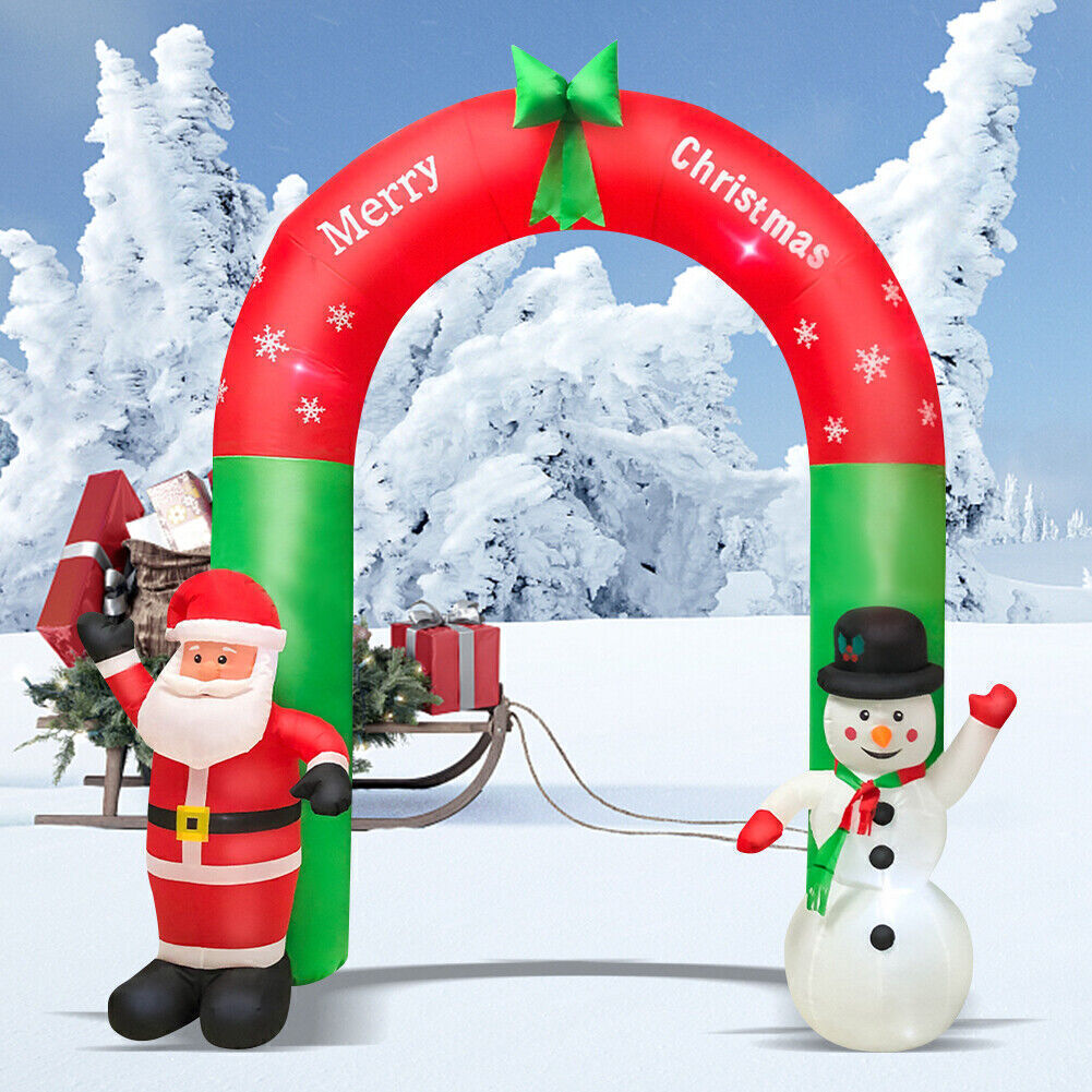 2.4m Merry Christmas Archway Inflatable - Image 5