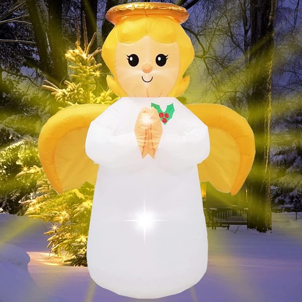 1.5m Christmas Angel Inflatable - Image 4