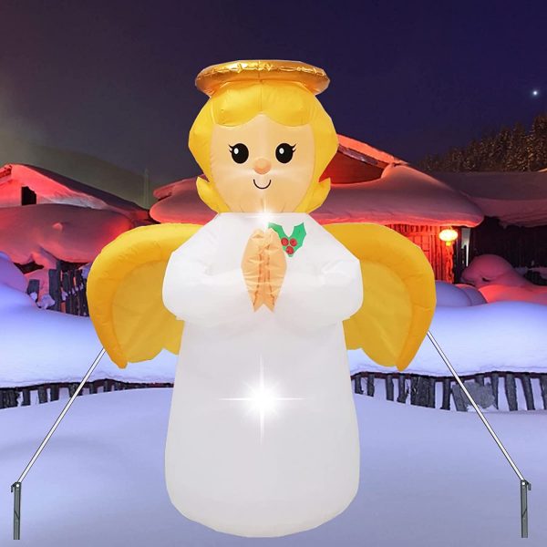 1.5m Christmas Angel Inflatable - Image 6