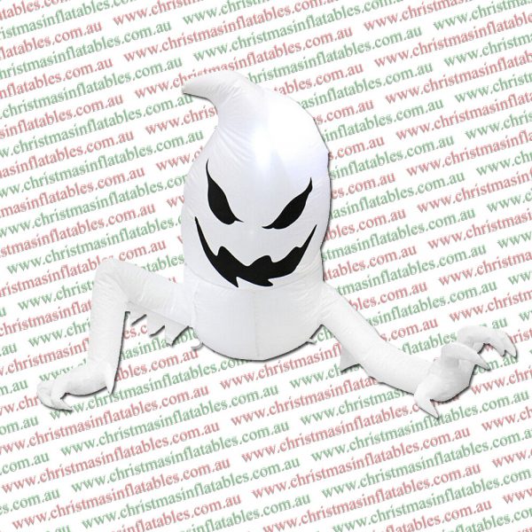 1.1m Scary Ground Crawler Ghost Halloween Inflatable