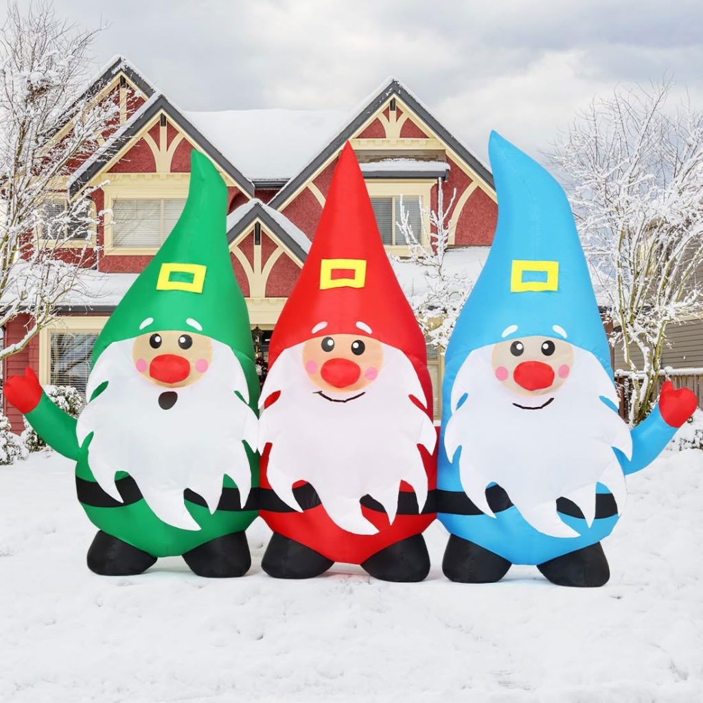1.5m Three Wise Gnomes Christmas Inflatable – Airfigs Inflatables