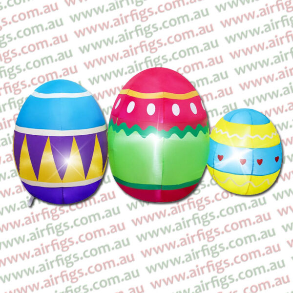 1.4m Triple Easter Egg Bundle Easter Inflatable