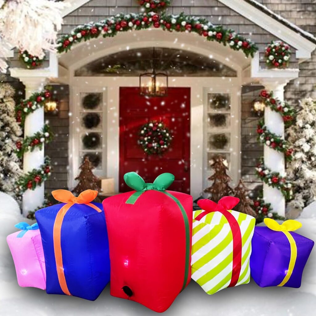 2.1m Gift Bundle Christmas Inflatable – Airfigs Inflatables