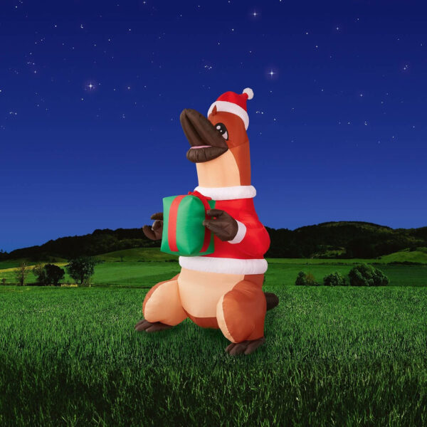 3m Platypus With Gift Christmas Inflatable - Image 2