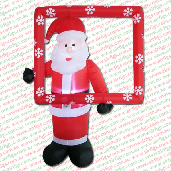 1.8m Santa with Photo Frame Christmas Inflatable