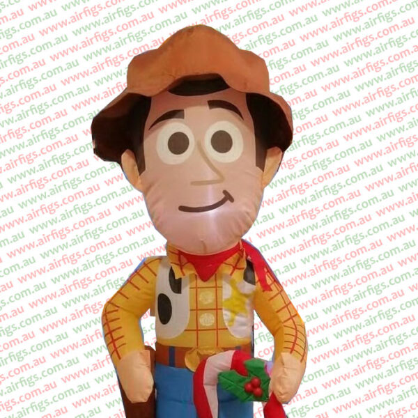 1.2m Toy Cowboy Christmas Inflatable - Image 3