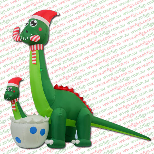 2.4m Dinosaur with Baby Egg Dinosaur Inflatable