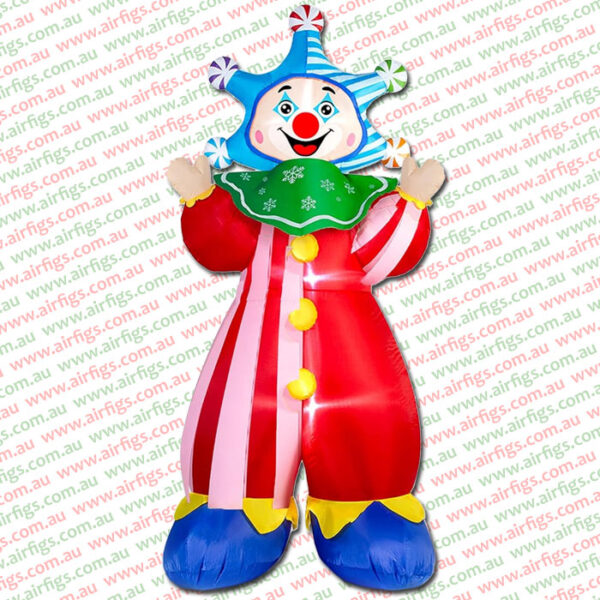 1.8m Flakko the Clown Christmas Inflatable