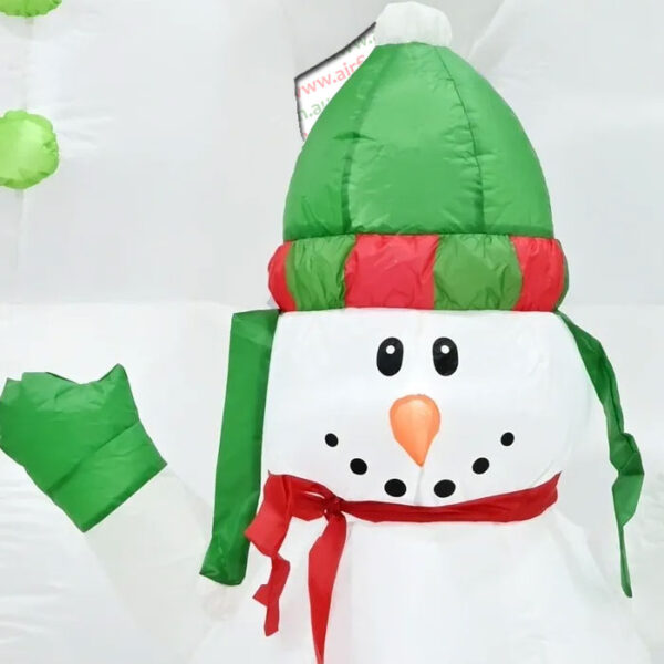 2.4m Snowman Family Christmas Inflatable - Image 5