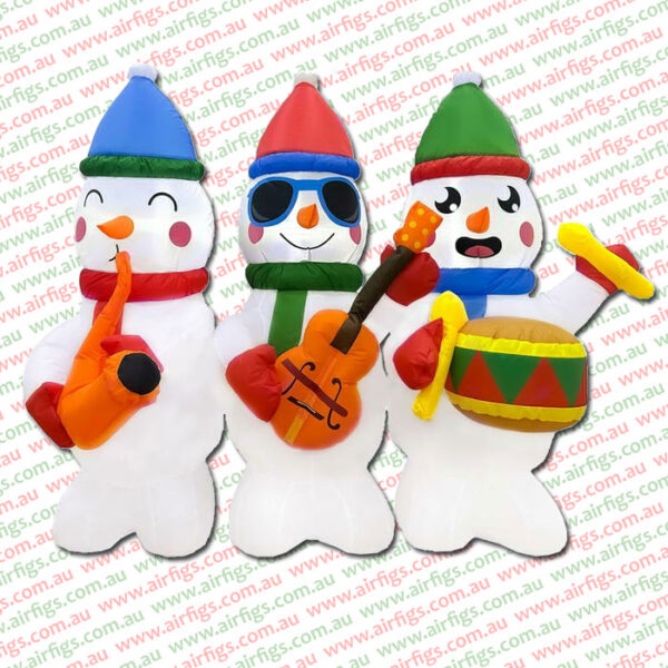 1.3m Snowman Three Piece Band Inflatable