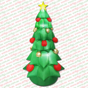 2.5m Inflatable Christmas Star LED Blow Up Tree