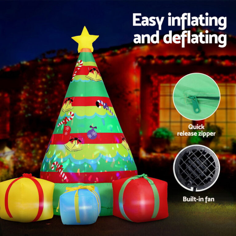 2.2M Christmas Gift Tree Inflatable – Airfigs Inflatables