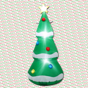 1.2m Baubled Tree Christmas Inflatable