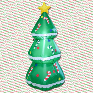 1m Candy Cane Christmas Tree Inflatable