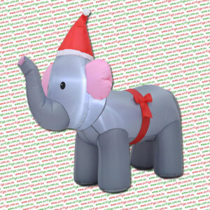 1.2m Christmas Elephant Inflatable