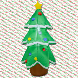 4FT Inflatable Christmas Tree with Lights