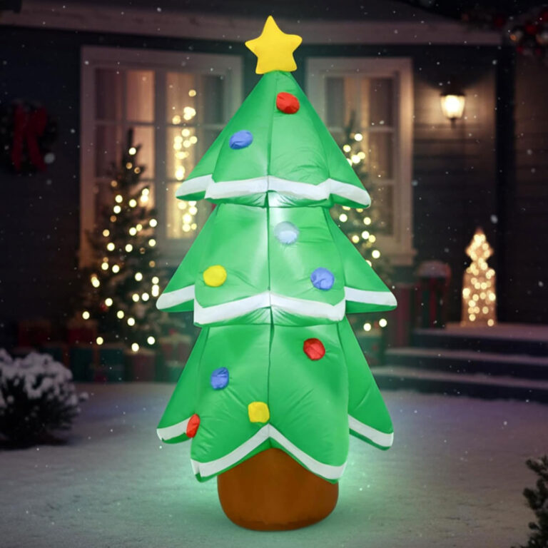 4FT Inflatable Christmas Tree with Lights – Airfigs Inflatables