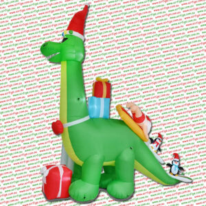 3.9m Humungosaurus Santa Wave Rider Inflatable