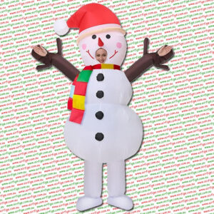 Snowman Unisex Inflatable Costume