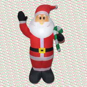 1.2m Merry and Sweet Santa Christmas Inflatable
