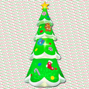 6m Giant Christmas Tree Inflatable with LED Lights