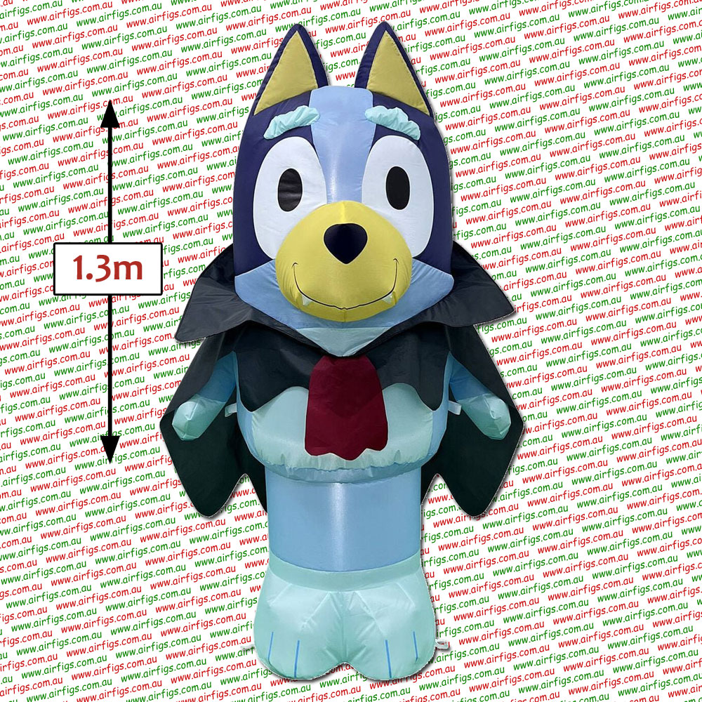 1.3m Bluey Halloween Inflatable - Image 2